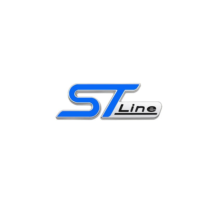 3D Metal Car Emblem Decal Auto Grille Badge For Ford ST Line Fiesta Focus Edition Car KUGA Mondeo Ecosport Auto Accessories