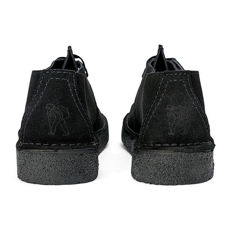Clarks Leather Vintage Lace-Up Ankle Boots Men boots Black 261554867