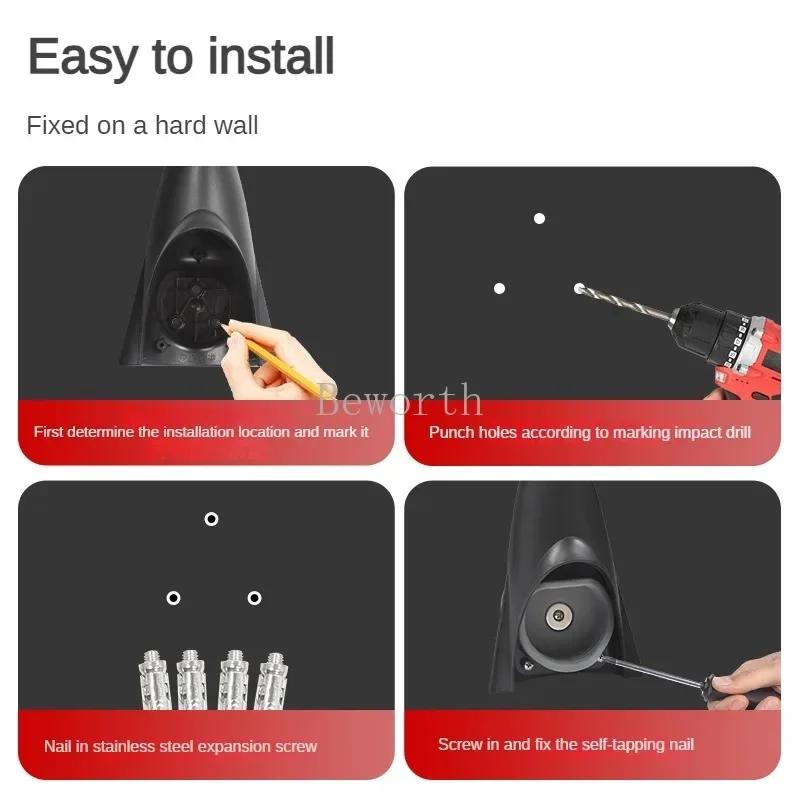 Für Tesla Model 3 Y S X Ladekabel Organizer EU US Ladehalter Wandmontage Haken Verbinder Halterung Zubehör