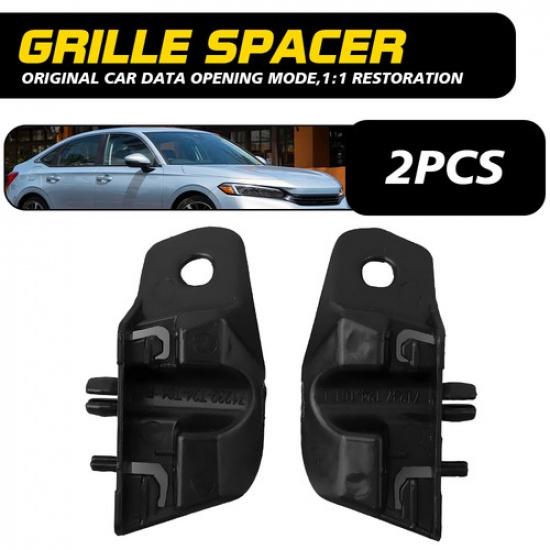 Pair Grille Spacer Fits for - Honda Civic 71237-T24-T01, 71232-T24-T01 A