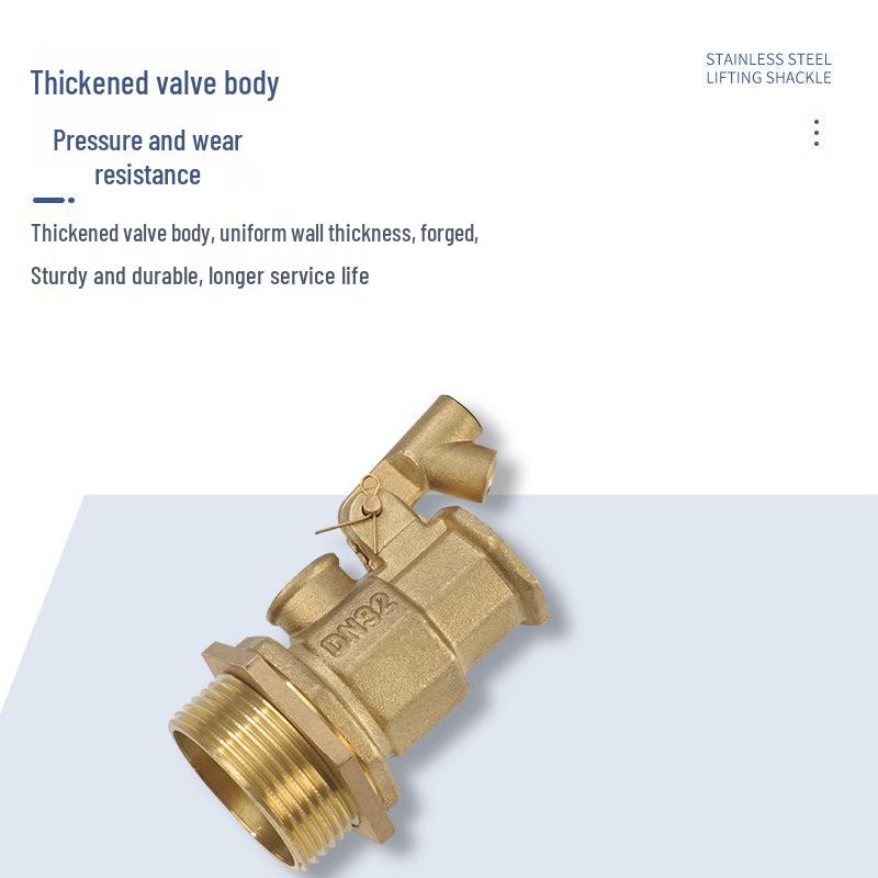 Stainless Steel & Brass Automatic Float Valve for Water Tanks