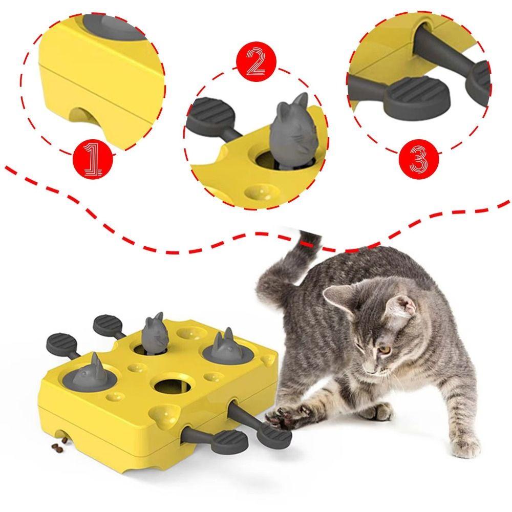 Mental Stimulation Cats Feeder Puzzle Toy Concentration Training Activity