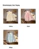 Butterfly Embroidered Mesh Dress: Summer 2025 Baby Girl Princess Puff Sleeve Skirt