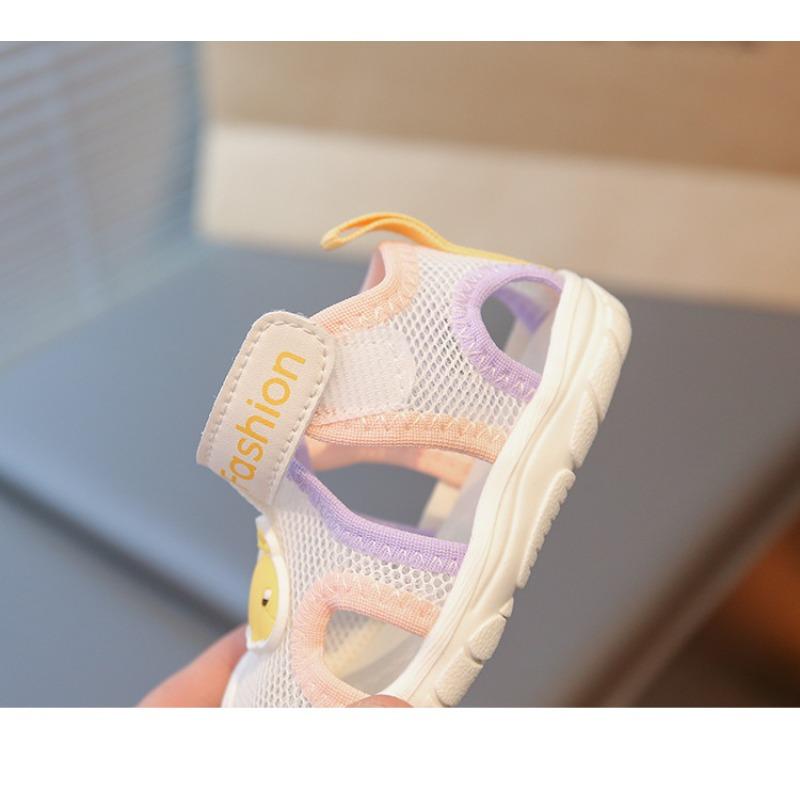Summer Baby Sandals Soft Sole Non-slip Male Treasure 1-2 Years Old Female Bag Head Baby Shoes Breathable Infant Toddler Sandals