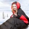 Sleeping Bag Outdoor Warm Autumn and Winter, Thickened Portable Sleeping Bag, Camping Ultra-light Lunch Break Sleeping Bag