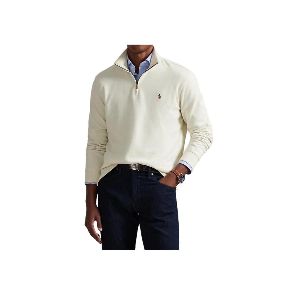 Polo Ralph Lauren Solid Color Embroidered Long Sleeve Sweatshirt Men sweatshirts 710P07411-004