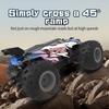 Non-Toxic Jjrc Q175 Rc Car Cool Lights 1:18 Big Wheel 2.4G 2Wd Rc Truck All Terrain Off Road 20Km/H High Speed Rc Racing Car Toy For Adult