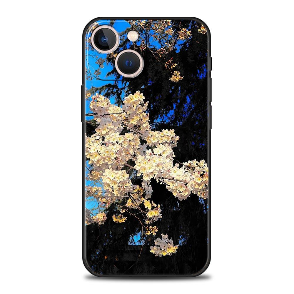 Fashion Tree Summer Flower Phone Case For Samsung Galaxy S26 S25 S24 S23 S22 S20 Ultra S21 FE 5G S10 Plus TPU Shockproof Cover