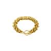 Exaggerated Heavy Metal OT Buckle Chain Necklace - Versatile European & American Style Titanium Steel Jewelry