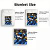 1pc Graduation Cap Balloons in a 2D Flat Design, This Portable Blanket Is Lightweight And Perfect for Use on Sofas, During Travel, Camping,