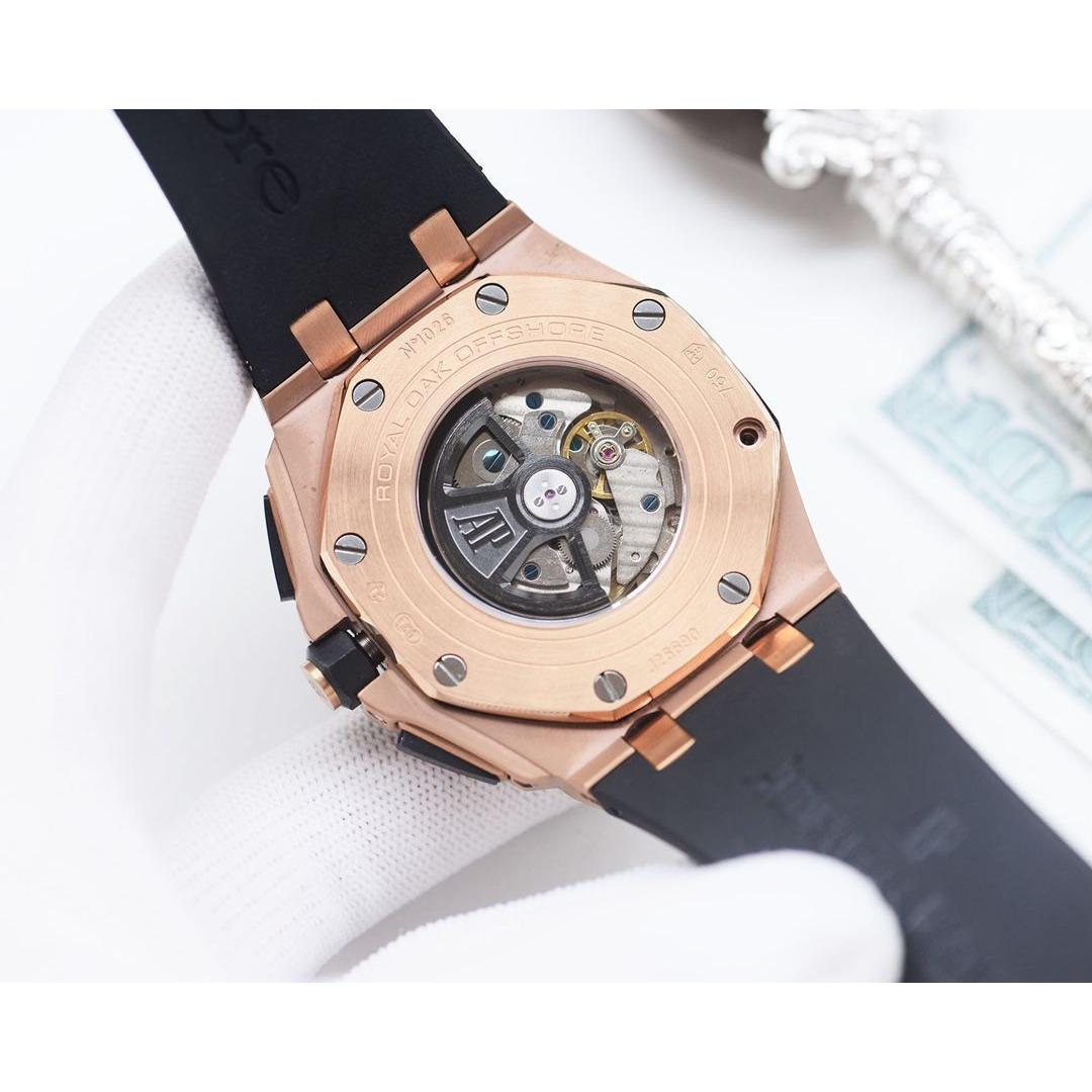 Used Your purchase is welcome Royal Oak Offshore Chrono 44mm Boutique Limited 26405NR.OO.A002CA. Automatic winding | Today s limited special price |