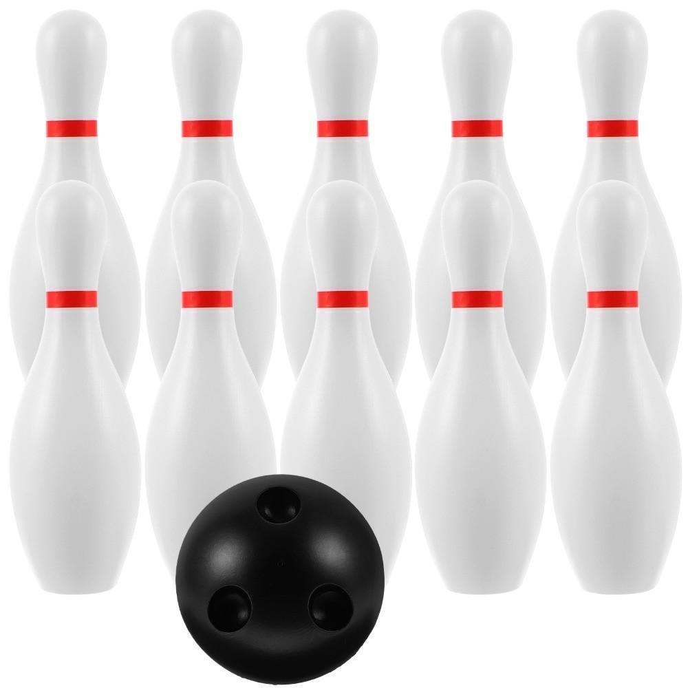 Bílá barva Bowlingová hrací sada Zábavná bowlingová sada Sporty Nové dětské bowlingové hračky Vnitřní míč