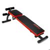 Banc d'exercice abdominal - JANSHOP - Réglable - Pliable - Confort maximal - Supporte jusqu'à 100 kg - Métal durable