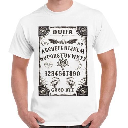 Ouija Board Spooky Horror Cool Men Women Cool Gift Retro T Shirt 6022 Unisex T-Shirt M