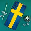 Sweden Flag Case For Oppo A40 A60 A80 A16 A76 A96 A18 A38 A58 A78 A98 A91 A15 A17 A74 A94 A54 A57S Cover