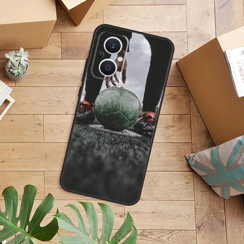 Football Soccer Phone Case For OPPO Reno 14 13 12 11 F 10 Pro 8T 7 8 Lite OPPO Find X8 X6 X5 X9 Pro Cover
