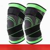 Sports Knitted Basketball Knee Pads and Leggings for Outdoor Cycling with Elastic Breathable Straps and Non Slip
