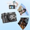 4K Digital Camera 12X Optical Zoom WIFI 75MP Portable Auto   Compact Camera for Travel