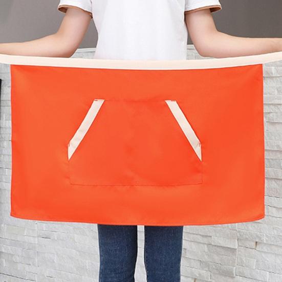 Delantal Peto de Trabajo de Chef con Bolsillos Resistentes a Manchas de Aceite Impermeables Delantal de Trabajo para