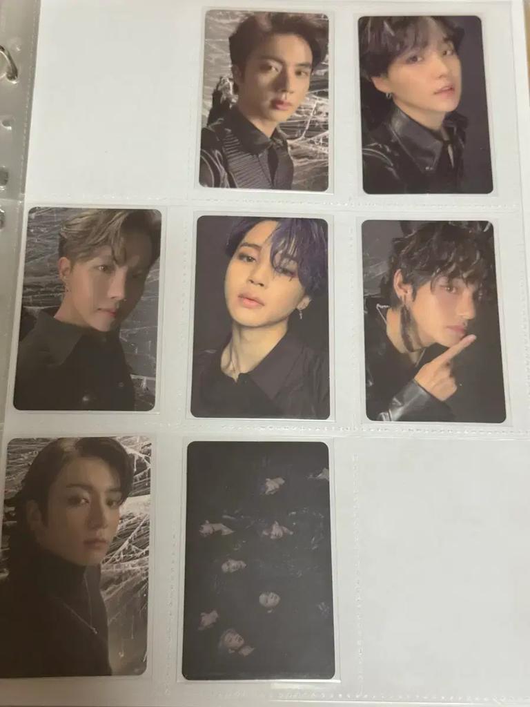 BTS Bangtan Mapsoul 7 Album Poca Mots7 Photocard Used