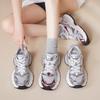 Dad shoes new summer casual platform small sports shoes mesh running shoes