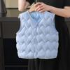Unisex Korean Style Cotton Vest for Children: Warm Spring, Autumn, Winter Gilet for Infants and Toddlers - Small & Medium Sizes
