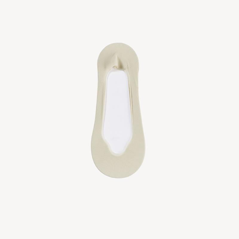 1/3/5 Pairs Summer Invisible Silicone Anti-slip Socks No Show Ultra-thin Breathable Sock Solid Color Ice Silk Low Cut Boat Socks