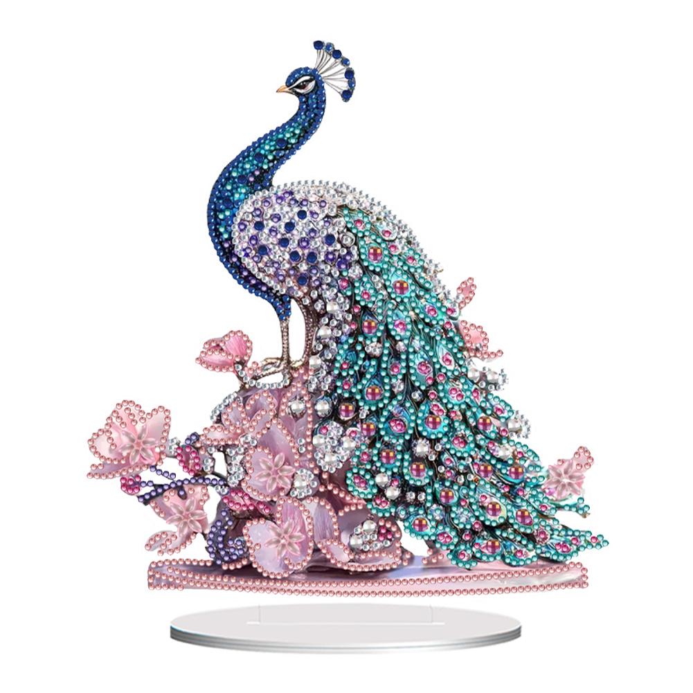 Animal Special Shaped Diamond Painting Tabletop Ornaments Kit Table Top Diamond Painting Ornament Kits Bedroom Table Decoration