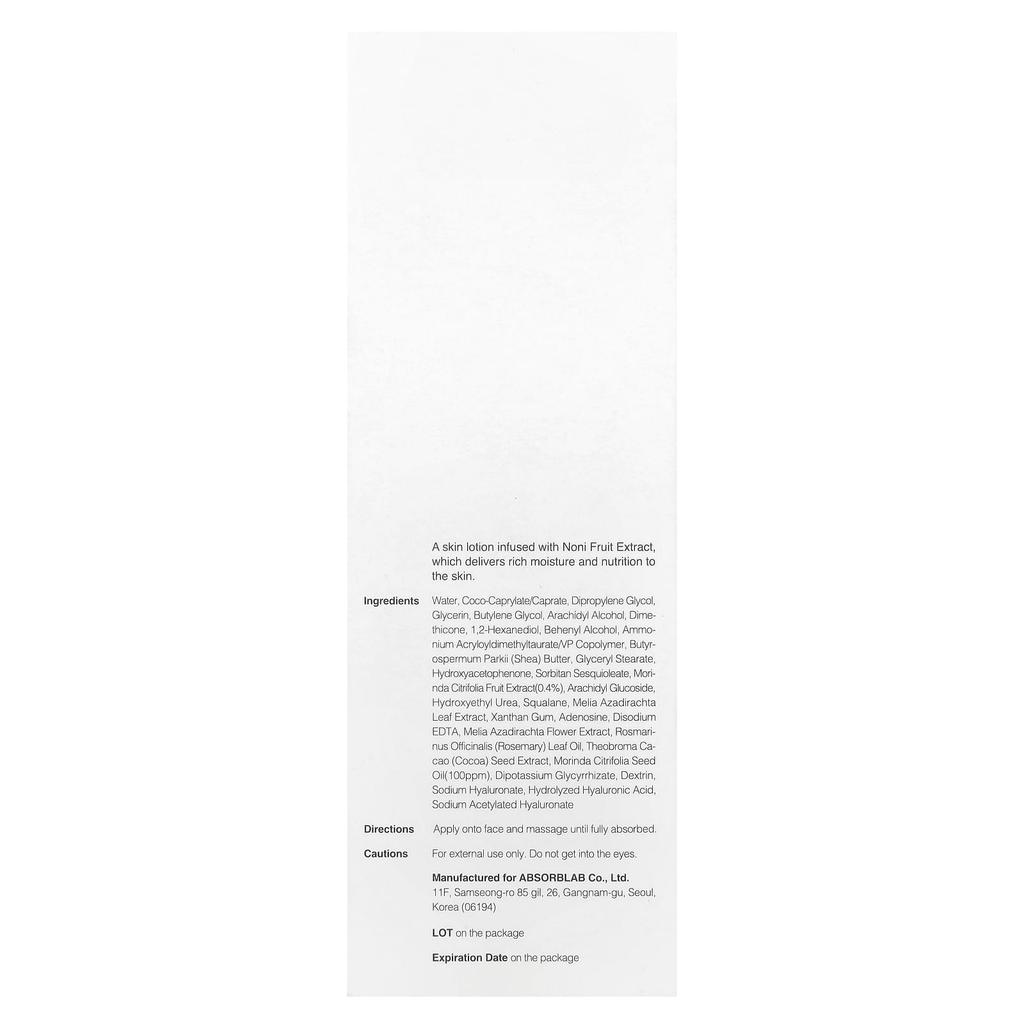 Noni Lotion, 150Ml(5.07Fl Oz)