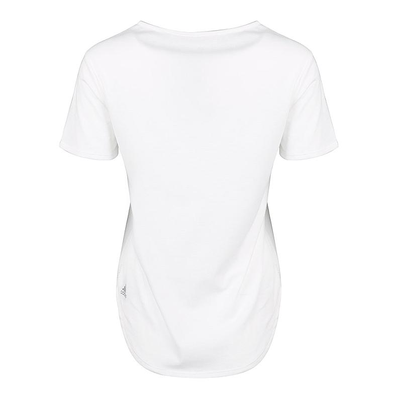 Adidas Lifestyle Series Rs Soft Tee Running Pullover Round Neck Short Sleeve T-Shirt Women Tops White DJ3030