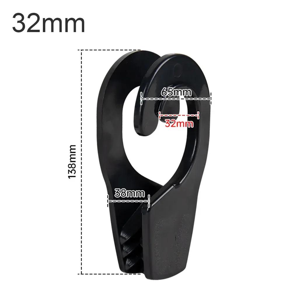 1pcs 32mm Boat Rail Fender Hanger Replacement Hook Mudguard Hook Anti-Collision Quick Adjustable Hook Cable Accessories