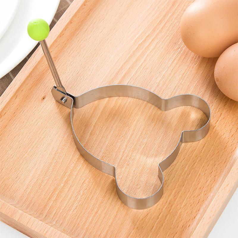 Stainless Steel Egg Frying Mold Diy Egg Frying Model Egg Frying Tool Heart-Shaped Mold Pancake Maker