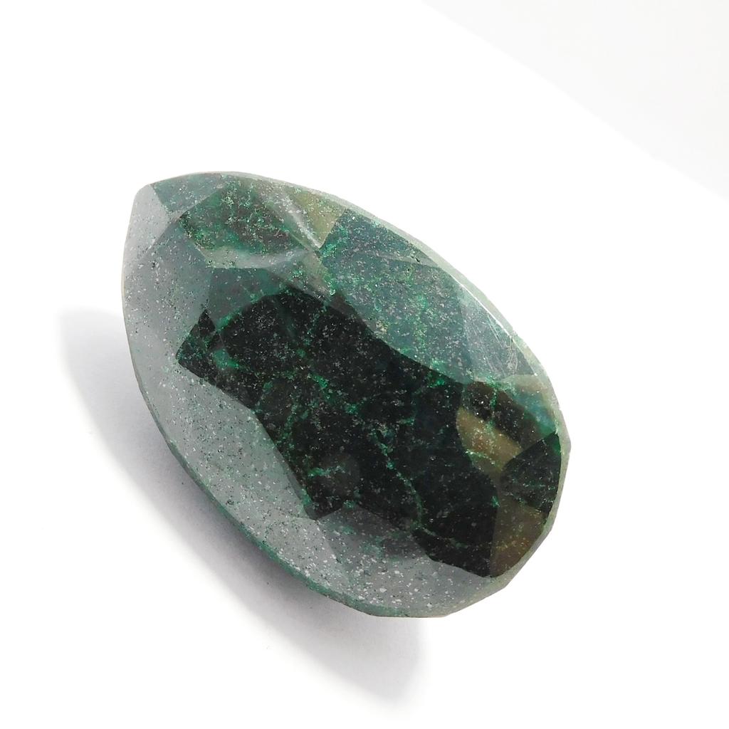 230 Carat Green Emerald Natural Pear Cut Loose Gemstone