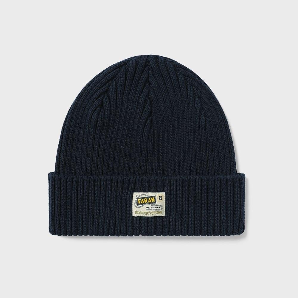 ThIs Is Never That Tnt Farah Ribbed Beanie Navy F