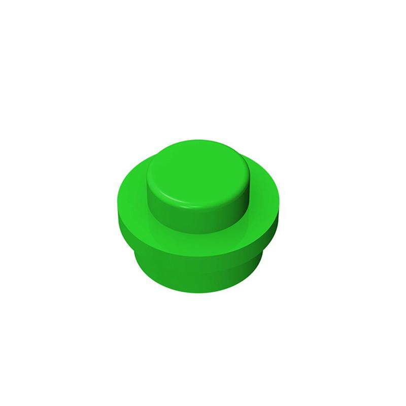 Non-Toxic Moc 10Pcs 4073 Round 1X1 Building Blocks 6141 30057 Circular Plate Bricks Particle Puzzle Idea Toys Children Birthday Kid Gifts