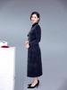2025 Elegant Winter Plaid Dress for Plus-Size Mature Women: Slimming, Thickened Design