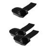 Front Windshield Adjustable Mounting Clamp High Performance Windshield Fixed Clamps Straps Black for Polaris Ranger RZR