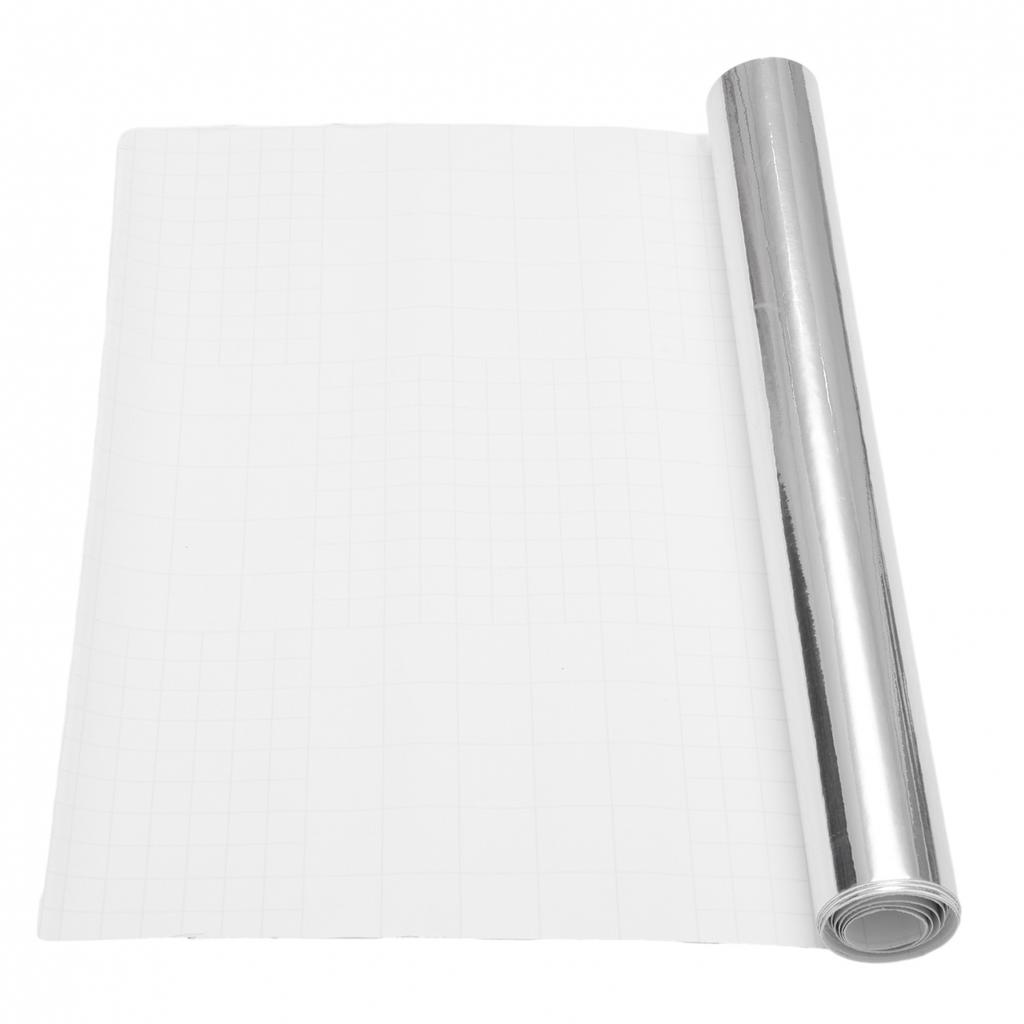 Silber Chrom Autoaufkleber Spiegel Vinyl Wrap Folie Aufkleber Anti-UV Wasserdicht