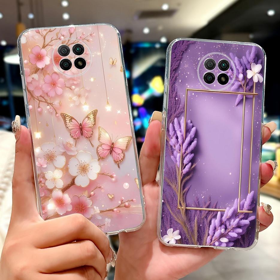For Xiaomi Redmi Note 9 5G Case Note 9T Cute Painted Cover Soft Silicone Phone Case For Redmi Note 9T Note9 5G Back Cover Fundas