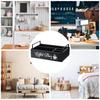 Wooden Coffee Rack Stylish Tea Shop Organizer Cup Holder Lid Holder Beverage Station Organizer Coffee Bar Accessories