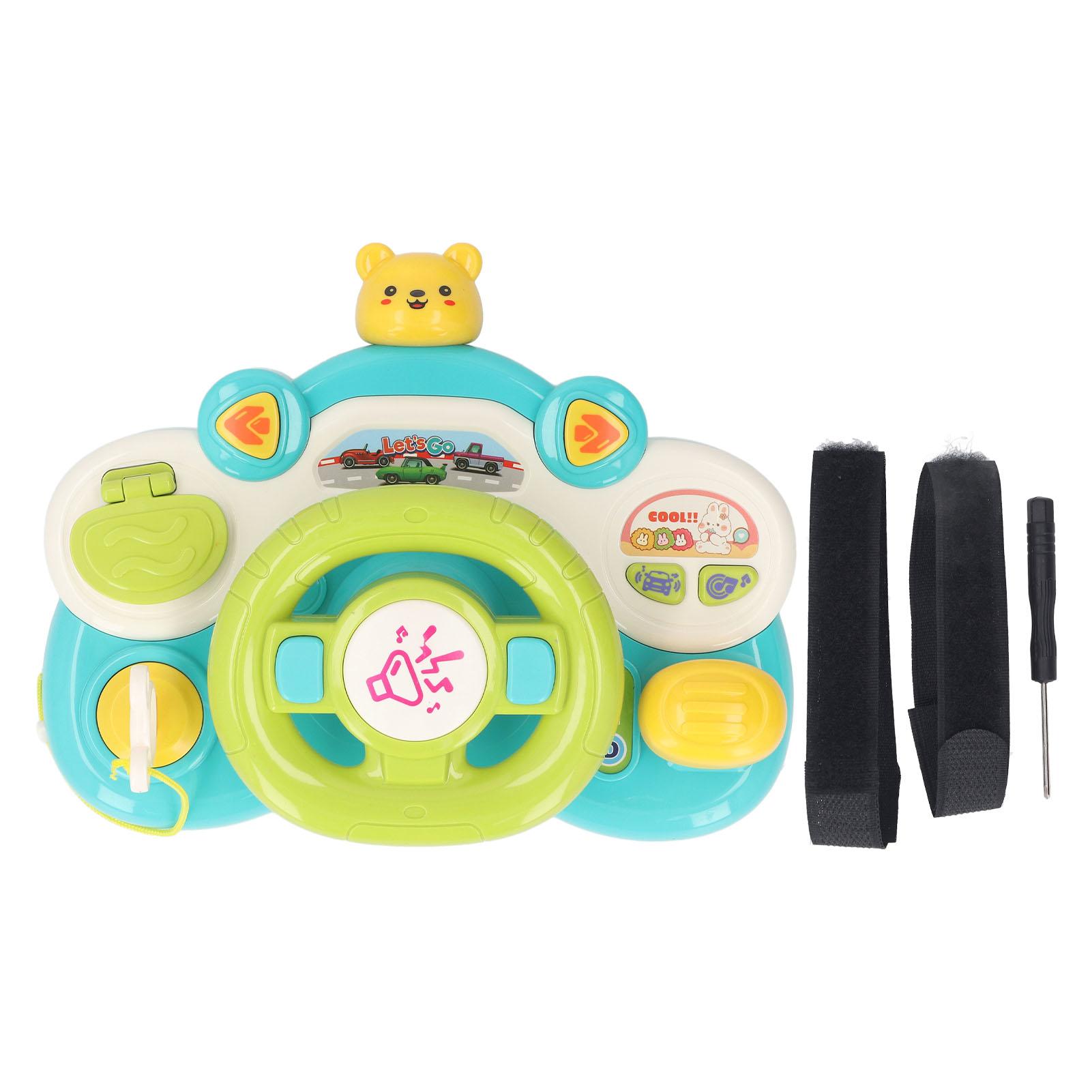 

Игрушка Руль для малышей Сенсорное обучение Дорожные занятия Игрушка Образовательный Музыкальный Руль