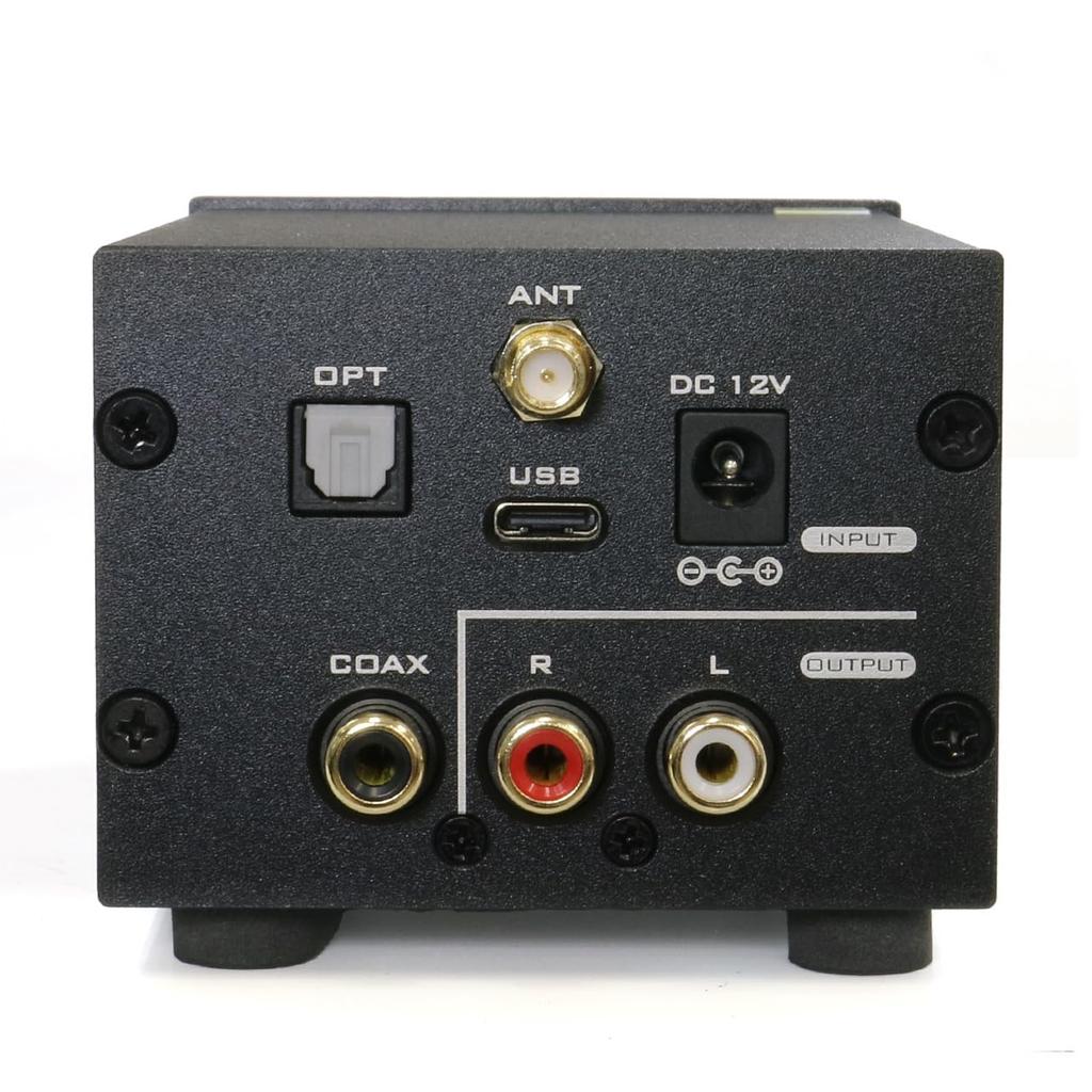 FX-AUDIO-DAC-M1J XMOS XU208 & ES9038Q2M DSD 512 / PCM 768kHz 32bit Hi-Res Bluetooth Compatible DAC/Preamp & Headphone Amplifier