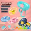 Light-Emitting Flying Bamboo Fly-Crayon, Light-Up Gyro Gun, Parent-Child Interaction Toy Set, Suitable For Both Indoor And Outdoor U