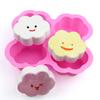 Cloud Silicone Mold For Soap Gummy 3D Rainbow Raindrop Weather Candy Chocolate Pudding Ice Cube Tray Cupcake Cake Decoration