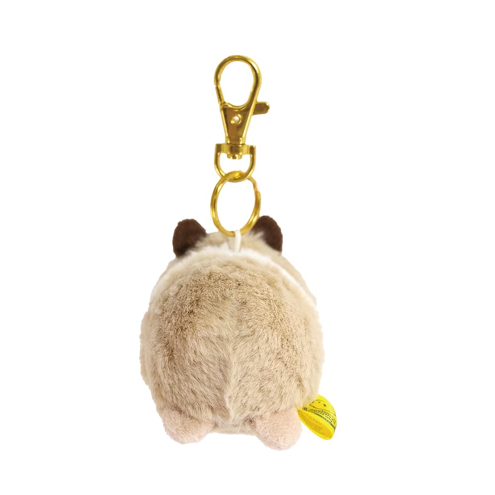 Sun Lemon Baby Animals Keychain Guinea Pig Beige 5x10x10cm Stuffed Toy Keychain P-1673