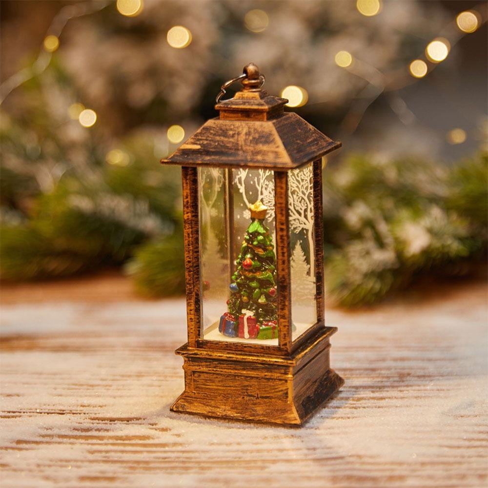 LED Lights Christmas Lantern Multicolor Christmas Decoration Christmas Wind Light Party Supplies