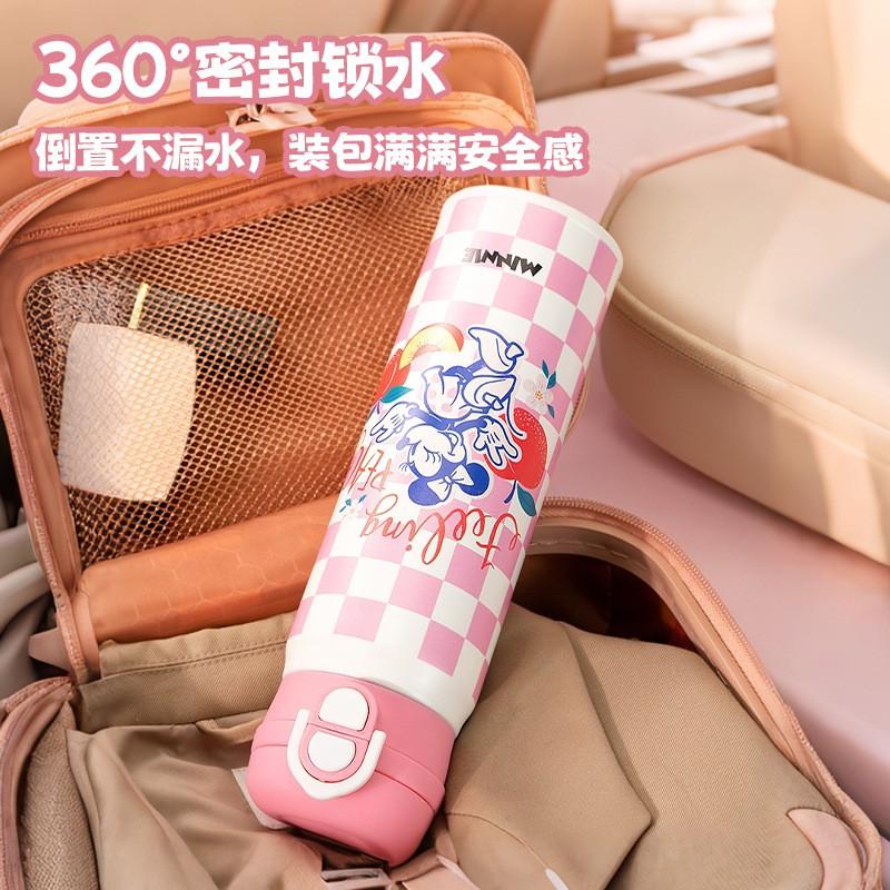 Kids Insulated Stainless Steel Water Bottle With Straw Lid 480ml School Travel Outdoor Use