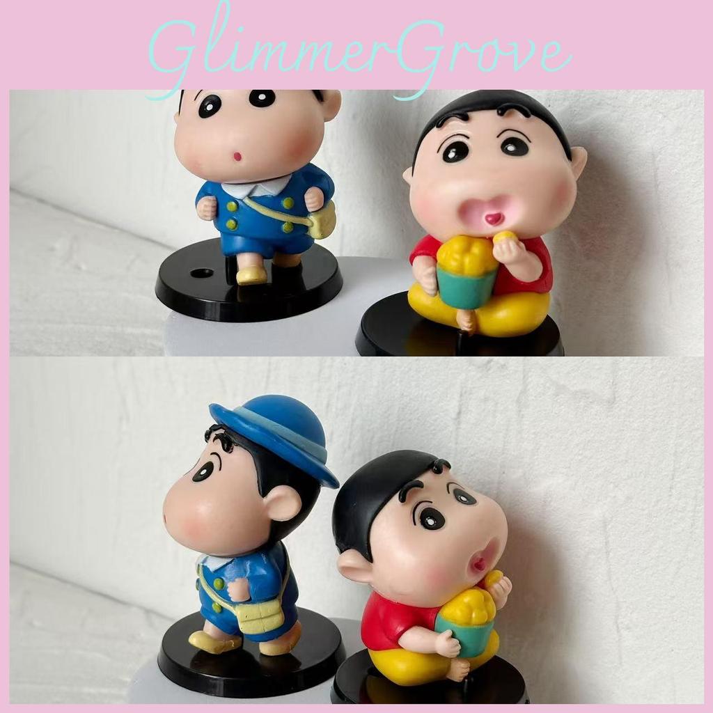 Crayon Shinchan Pvc Desk Ornament With Fun Series Design For Kids Gifts Student