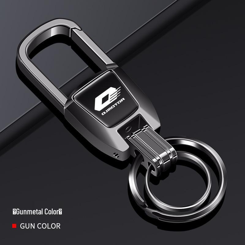 Premium Zinc Alloy Keychain for Qianjiang Zhui 350/600 & Shan 500S/300S - Elegant Design