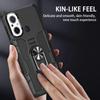 For Xiaomi Redmi 12C 4G PC+TPU Anti-Scratch Phone Case Ring Kickstand Rugged Cover